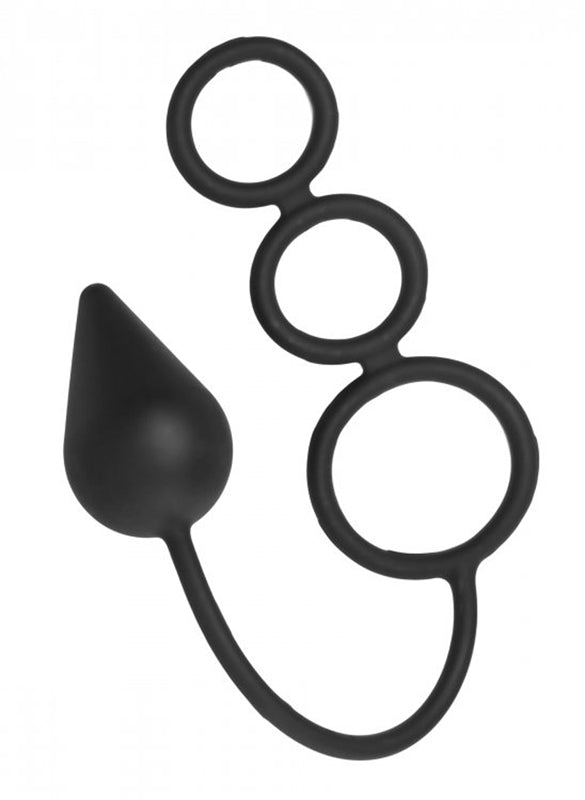 Penisring mit Analplug onemystery Penisring mit Analplug onemystery