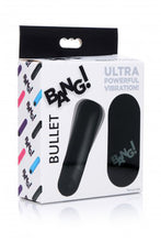 Lade das Bild in den Galerie-Viewer, Bang! Kugelvibrator mit Fernbedienung - Schwarz
