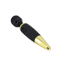 Lade das Bild in den Galerie-Viewer, Power Stabvibrator - Schwarz/Gold
