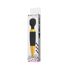 Lade das Bild in den Galerie-Viewer, Power Stabvibrator - Schwarz/Gold
