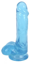 Lade das Bild in den Galerie-Viewer, Dildo mit Hoden 15 cm - Cherry Ice
