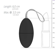 Lade das Bild in den Galerie-Viewer, EasyToys Vibro-Ei in Schwarz
