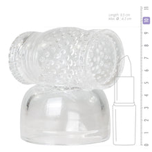 Lade das Bild in den Galerie-Viewer, Transparenter Aufsatz mit Masturbator
