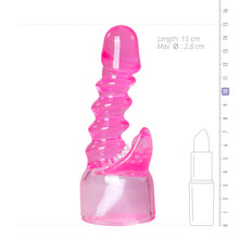 Lade das Bild in den Galerie-Viewer, Aufsatz in Pink mit Riffeln
