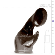 Lade das Bild in den Galerie-Viewer, Easytoys schwarzer G-Punkt Zauberstab Aufsatz
