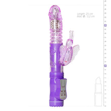 Lade das Bild in den Galerie-Viewer, Butterfly Vibrator in Violett
