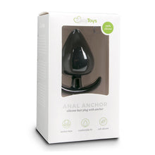 Lade das Bild in den Galerie-Viewer, Schwarzer Anker-Buttplug - Medium
