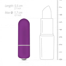 Lade das Bild in den Galerie-Viewer, Bullet-Vibrator mit 10 Geschwindigkeiten - Lila
