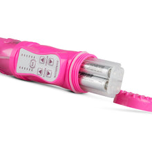 Lade das Bild in den Galerie-Viewer, EasyToys Stoßender Hasen-Vibrator - Rosa
