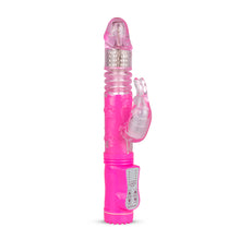 Lade das Bild in den Galerie-Viewer, EasyToys Stoßender Hasen-Vibrator - Rosa
