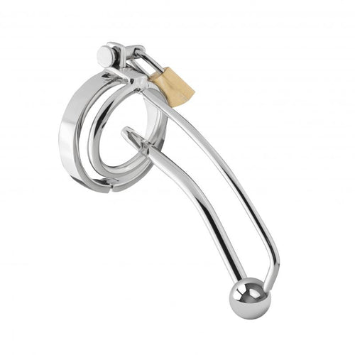 Keuschheitskäfig mit Dilator