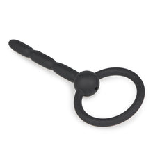 Lade das Bild in den Galerie-Viewer, Silikon Penis-Plug mit Struktur – Innen hohl
