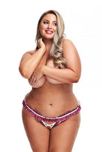 Lade das Bild in den Galerie-Viewer, Sexy Schulmädchen-Tanga ouvert - Rosa
