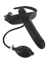 Lade das Bild in den Galerie-Viewer, Aufblasbarer Knebel mit Dildo
