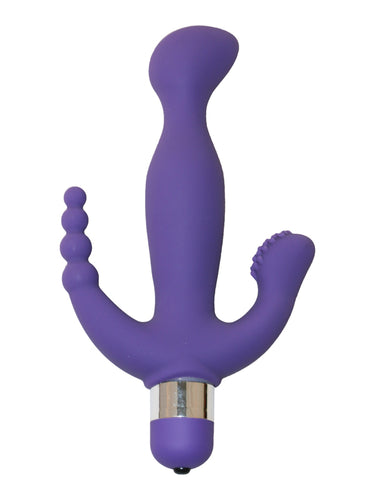 Amethyst 7 Modi Triple Stimulation Vibe
