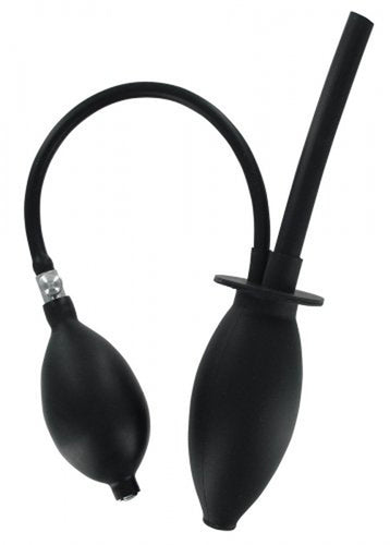 Aufblasbarer Analplug mit Klistier